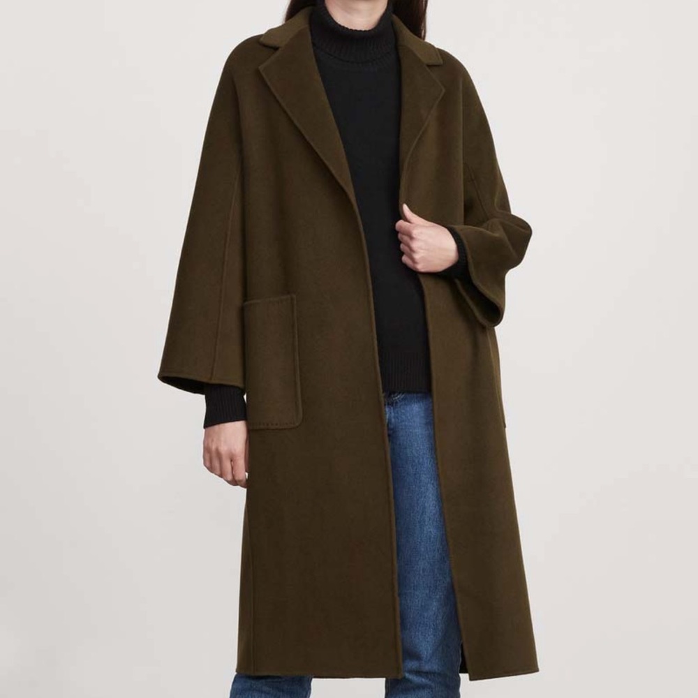The Curated Cashmere Wool Classic Coat